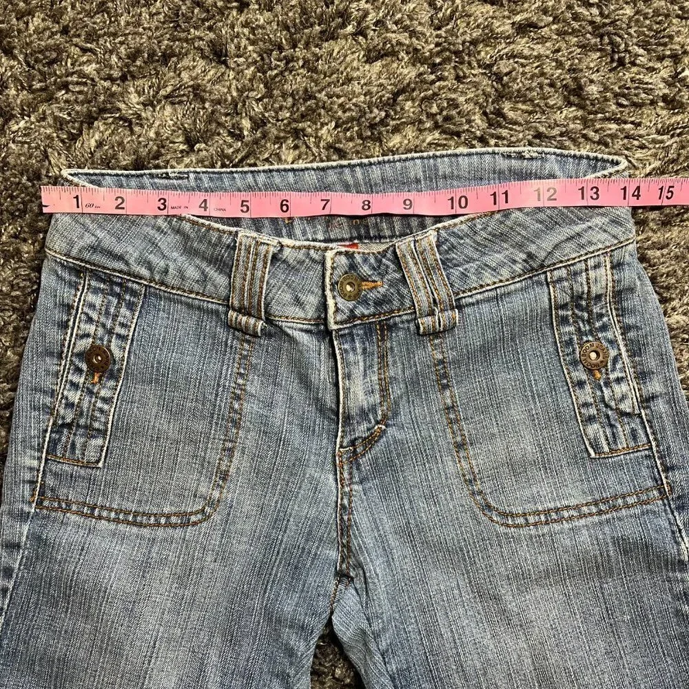 Boom boom jeans bermudas jean shorts size 5